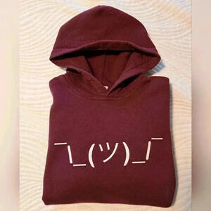 ❤️ Burgundy Hoodie -  Kids